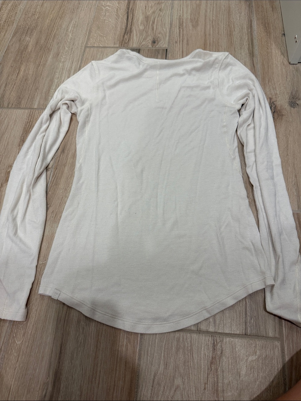 lululemon athletica Long-Sleeve Waffle Thermal Top - Cream